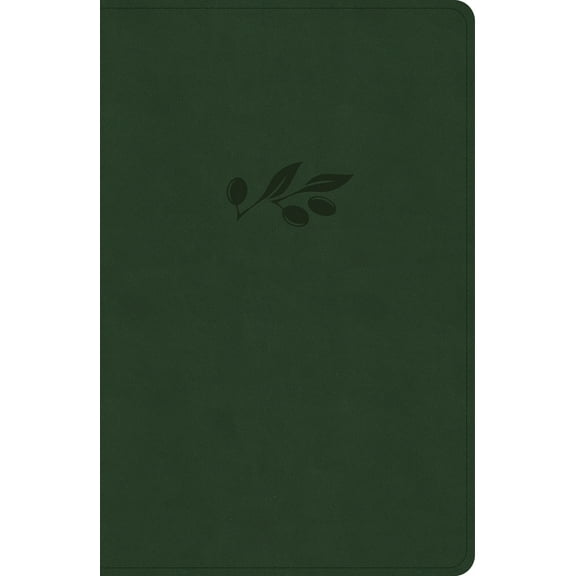 NASB Verse-By-Verse Reference Bible, Olive Leathertouch, (Hardcover)