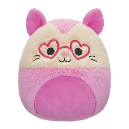 Squishmallows FuzzAMallow Official 8 inch Chambless the Pink Opossum - Child's Ultra Soft Plush Toy