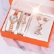 thumbnail image 2 of Savefree Juego De Reloj Y Joyas En Caja De Elegante 5 Piezas Color De La Correa Oro Rosa, 2 of 8