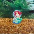 thumbnail image 3 of Penn-Plax Disney The Little Mermaid Aquarium Decor Resin – Mini Princess Ariel - Multicolor, 3 of 6