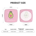 thumbnail image 6 of Gaeub Cute Avocado Square Chair Seat Cushion Cover,Wear-Resistant Chair Seat Cover, Household Chair Essentials,Anti-Scratch, 6 of 9