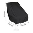 thumbnail image 2 of 5 Count Captain's Seat Cover Boat Protector Supply Outdoor Chair Covers Folding, 2 of 6