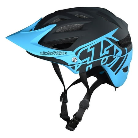 Youth Cycling Helmet - Troy Lee Designs 2018 A1 Classic Cycling Youth MIPS Helmet - Black/Ocean