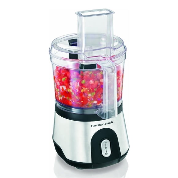 Procesador de Alimentos Hamilton Beach Compacto 10 Tazas, Picador, Rebanador y Rallador 500W Reacondicionado