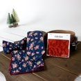 thumbnail image 4 of Spring Notion Men's Salt Shrinking Seersucker Cotton Floral Print Necktie, 4 of 4
