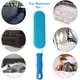 thumbnail image 2 of Cepillo para el pelo de mascotas mejorado, base autolimpiante, herramienta eficiente para eliminar pelusas de animales de doble cara, perfecta para ropa, muebles, sofás, alfombras, azul, 2 of 5