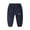 Navy, variant on Boys Pants Toddlers Kids Comfortable Elastic Waist Casual Outdoor Solid Color Loose Fit Breathable Cargo Pants Size 3 Y-4 Y