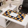 thumbnail image 3 of Long Mouse Pads for Desk,Happy Halloween Pumpkin Pattern Desk Mats on Top Of Desks, Desk Mouse Pad Extra Large with 3mm Non-Slip Base and Stitched Edge for Gaming,Office,Work,Home 31.5x15.7in, 3 of 5