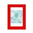 thumbnail image 1 of Cadre Photo Rouge pour Affichage d'Art Chrysanthème, 1 of 4