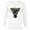 White, variant on Black Panther Shuri with Cape and Spear Comic Art - Long Sleeve T-Shirt for Men - Customized-Black