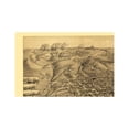 thumbnail image 4 of Historic Panoramic View - Butte Montana - Stoner 1884 - Vintage Wall Art, 4 of 4