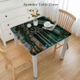 thumbnail image 2 of HAOXIT , with on to , Dining Room Kitchen Rectangular Table Cover 48''x48'', 2 of 7