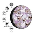 thumbnail image 2 of Kdxio Owl And Floral for Tire Cover Wheel Protectors Tyre Covers Weatherproof Wheel Covers Universal Fit for Trailer Rv SUV Truck Camper Travel Trailers 16 inch, 2 of 5