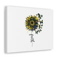 thumbnail image 2 of Scripture Walls Faith Sunflower Romans 5:1 Christian Wall Art Bible Verse Print Ready to Hang Unframed, 2 of 18