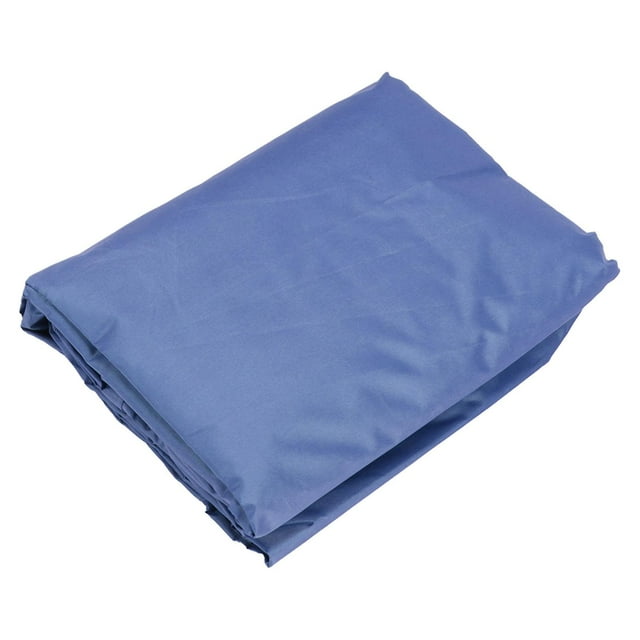 Swing Top Cover Replacement Outdoor Waterproof Dustproof Garden Swing Chair ProtectorBlue 3‑Seater 190x132x15cm