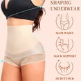 thumbnail image 4 of Werena Tummy Control Shapewear Panties for Women Shaping Underwear Slimming Body Shaper Lace Shapewear Panty Girdle, 4 of 6
