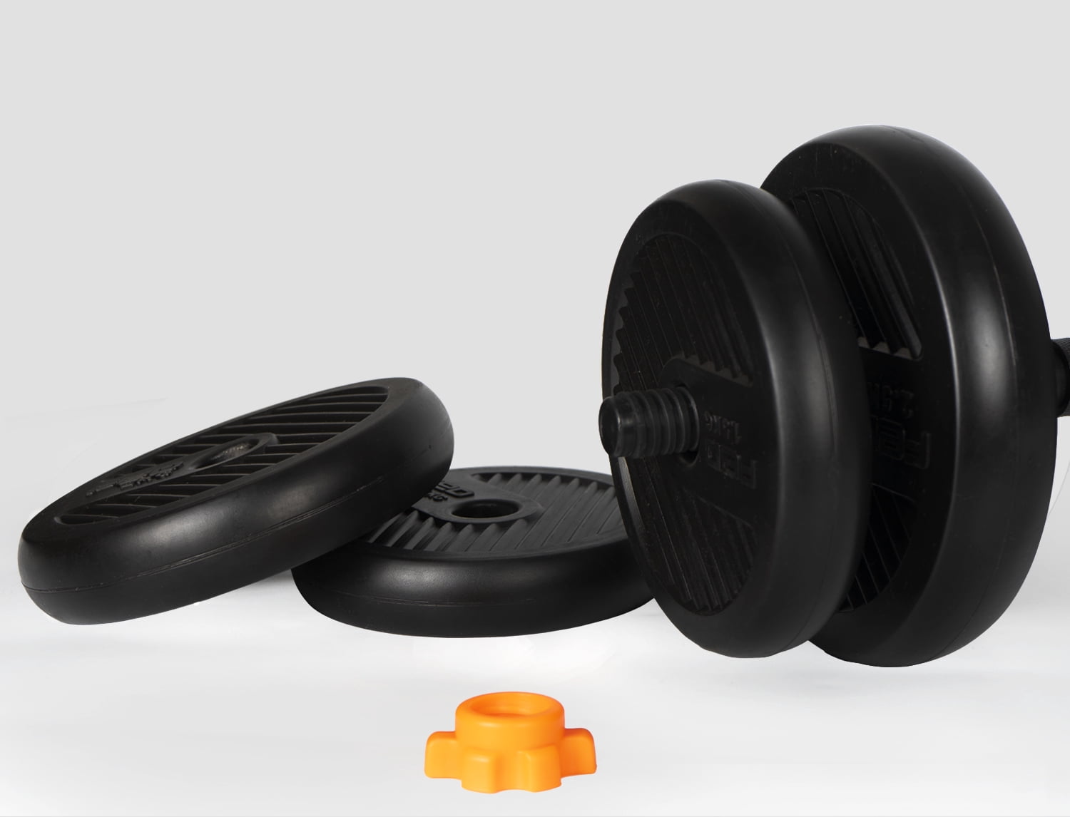 66 Lbs Dumbbell Set with Barbell Kettlebell and Push Up Bar Function