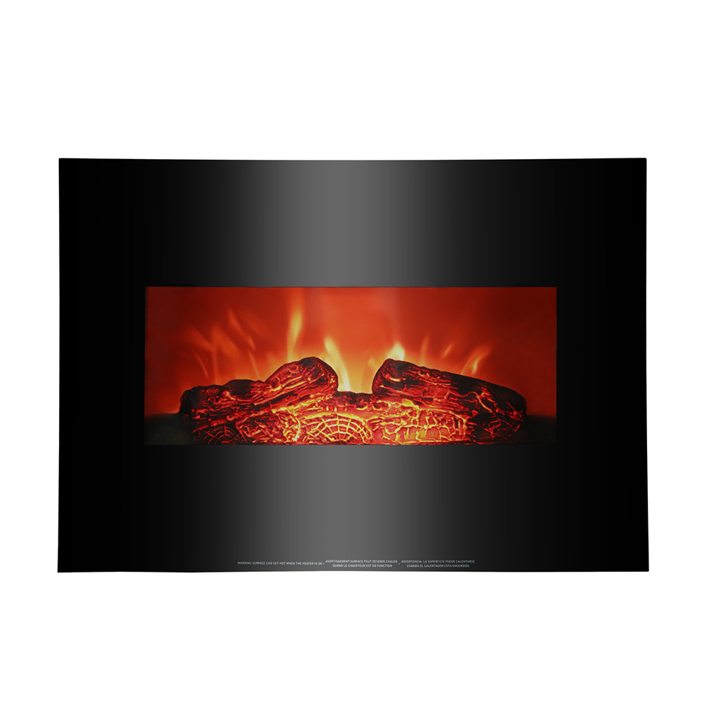 Mojoyce SF30126A 26 inch 1400w Wallmounted Fireplace Fake Wood