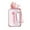 C Pink, variant on Portable Fitness Drink Bottle with Mixing Tool - Leakproof Sports Cup for Protein and Shakes, Easy Clean Wide Mouth with Measurement Lines Gym Camping Travel