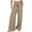 Khaki, variant on Mgmyaa Wide Leg Pants Women, Plus Size Womens Slacks, Loose Wide Leg Pants, High Waist Straight Pants, Palazzo Pants Casual Lounge Pant Trousers