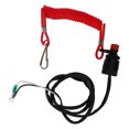 thumbnail image 4 of Marine Kill Switch, Easy Installation Outboard Engine Stop Switch Waterproof Easy Storing ABS Length 37.4in Clip Design For Replacement ANGGREK Otros, 4 of 8