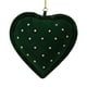thumbnail image 3 of Adorno navideño, decoración navideña, colgante decorativo multifuncional creativo de terciopelo Corazón verde, 3 of 6