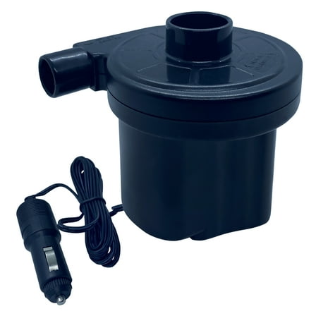 Boyd Sleep Portable Air Mattress Pump with 12V DC Car Adapter Plug, Fast Inflate & Deflate