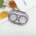 thumbnail image 5 of Unique Bargains 1 Set Contact Lens Case Simple Oval Lens Storage Case Purple, 5 of 5