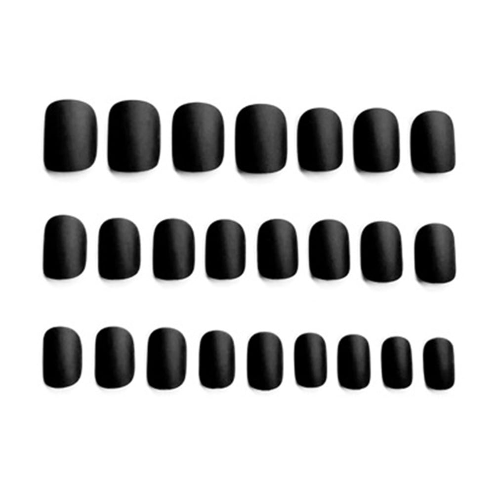 Red Press On Nails Fake Nails With Nail Glue False Nails Acrylic To