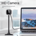 thumbnail image 4 of Webcam HD Web Camera Built-In Microphone USB Plug Web Cam For PC, 4 of 5