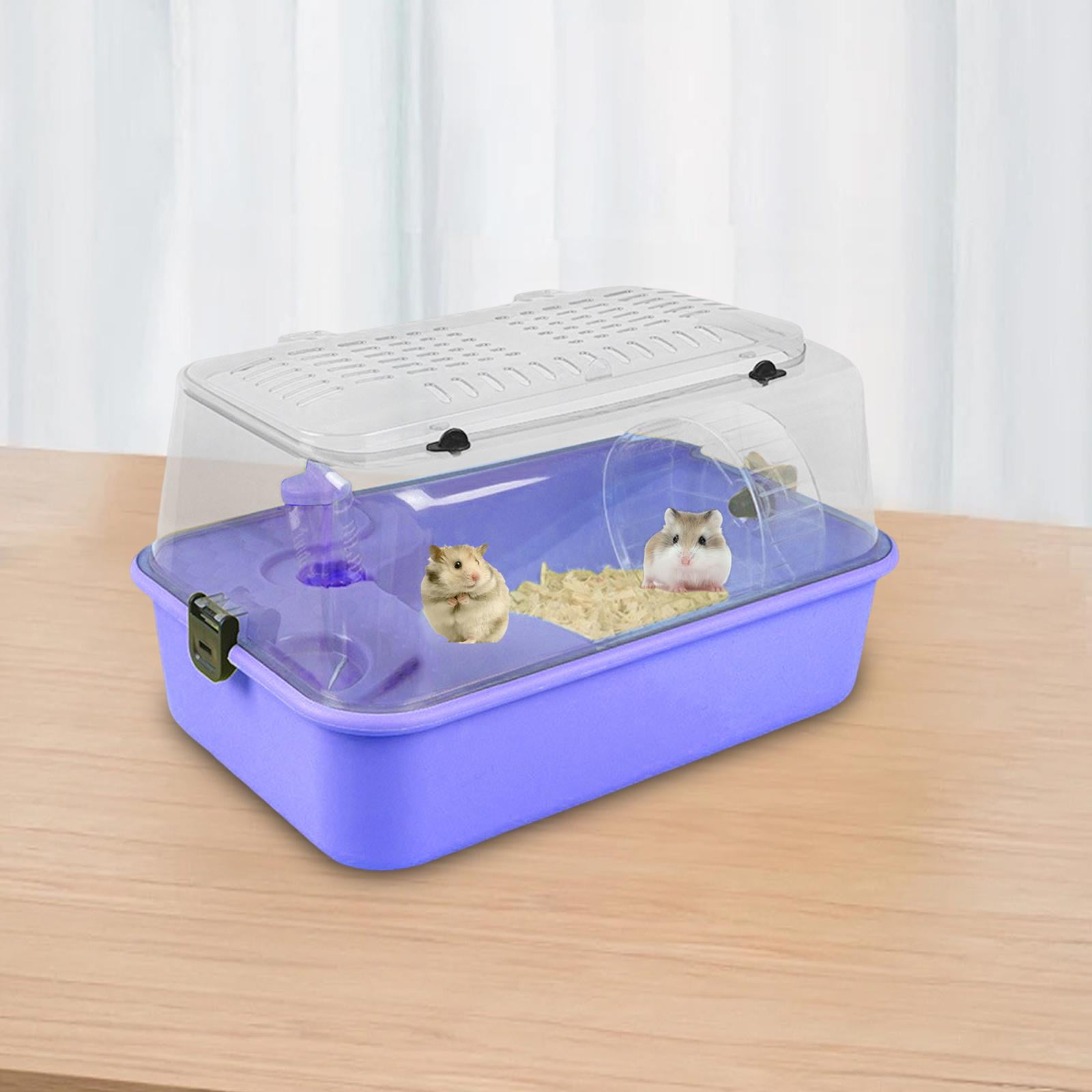 Bothyi Hamster Cage Portable Rest Breathable Hamster Enclosure for Hedgehog Gerbils