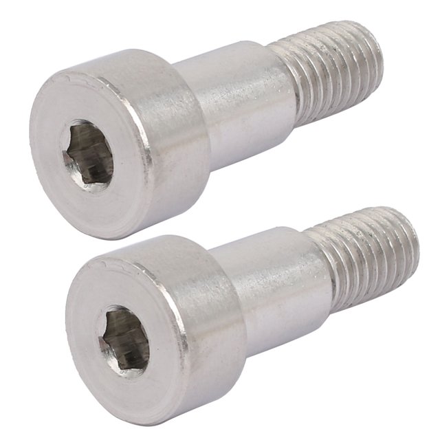 Unique Bargains Hex Socket Shoulder Bolt 12mm Shoulder Dia 16mm Shoulder Length M10 Thread 2PCS