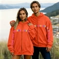 thumbnail image 2 of DAFPZW I Love You This Much Valentines Hoodies for Women Men Long Sleeve Cute Jacket Coat Unisex Valentine Holiday Outfit, 2 of 9