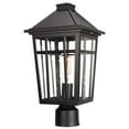 thumbnail image 1 of Luz exterior para postes Darkaway, 42 cm, IP65, aluminio negro, 110 V-220 V, 1 of 8