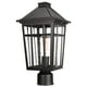 thumbnail image 1 of Luz exterior para postes Darkaway, 42 cm, IP65, aluminio negro, 110 V-220 V, 1 of 8