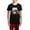 With Red Plaid Pant, variant on CafePress - Fat Panda Women's Dark Pajamas - Women's Short Sleeve Print T-Shirt and Pants Dark Cotton Pajama Set
