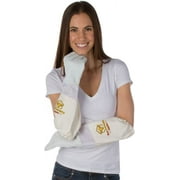 Buzz Beekeeping Supplies Professional Beekeeping Suit and Cowhide Gloves (1 Pair) Self-Supporting Fencing Veil and YKK Metal Zippers - Easily Take On and Off – Bee Family Car Stickers – X-Large