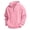 Pink, variant on HAiming Boys Quarter Zip Hoodies Long Sleeve Loose Casual Workout Sweatshirts Fall Winter Everyday Tops with Pockets