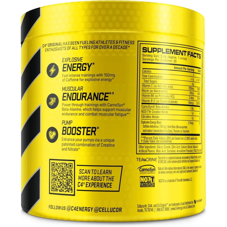 Cellucor C4 Ultimate Pre-Workout Powder - Cherry Limeade, 20 Servings