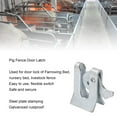 thumbnail image 4 of 5Pcs Heavy Duty Farm Gate Latch, Thickened Galvanized Steel Fence Gate Latch for Metal Gates Livestock Cattle Gate Latches Gate Hardware for Horse Corrals Ranches, 4 of 7