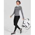 thumbnail image 6 of Pinspark Women's Athletic Jackets Lightweight Running Workout Jacket Full Zip Track Tops Sportswear with Thumb Holes, 6 of 6