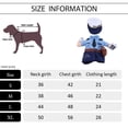 thumbnail image 2 of Dog Cat Pet Halloween Christmas Cosplay Prop Dressing up Party Apparel Costume Pet Both Feet Wacky Career Clothes - L, 2 of 6