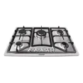 thumbnail image 1 of Estufa Empotrable Nevashel Parrilla a Gas 5 Quemadores AD-15 Plata y Negro, 1 of 7