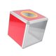 thumbnail image 5 of Caja de donación con forma de bola de rifa cuadrada transparente de un solo lado para negocios de recaudación de fondos mediante votación, 5 of 8