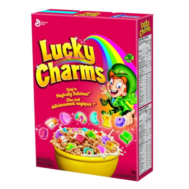 Lucky Charms Cereal/ Marshmallows, 330g/11.64oz{Imported from Canada