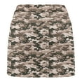thumbnail image 4 of uublik Girls Uniform Skirt Camouflage Tennis Skirts Golf Skort Athletic Dance Running School Sport Skirts with Shorts Size 2T-12, 4 of 5