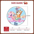 thumbnail image 2 of Defioc Bluey for Christmas Tree Skirt Snowman Xmas Tree Skirt Farmhouse Christmas Decorations Tree Mat for Holiday Party Decor-36", 2 of 6