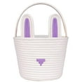 thumbnail image 1 of Cesta de Pascua para niños y bebés, cesta de Pascua para bebé con asa, cesta vacía para huevos de conejito, cestas de Pascua para niños, niñas, bebés, cesta de regalo de Pascua personalizada., 1 of 4