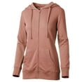 thumbnail image 2 of Ma Croix Womens Premium French Terry Zip Up Hoodie Cotton Face Hooded Sweatshirts, 2 of 4