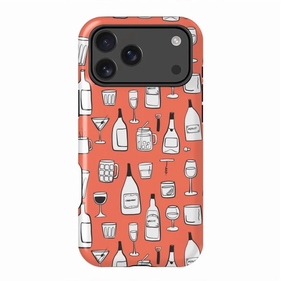 Celebration Drinks Festive Party Champagne Design for iPhone 17 16 15 14 13 12 11 Pro Max